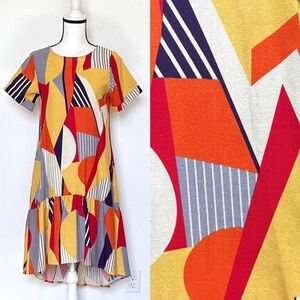 NWT Size S Colorful Cotton Dress